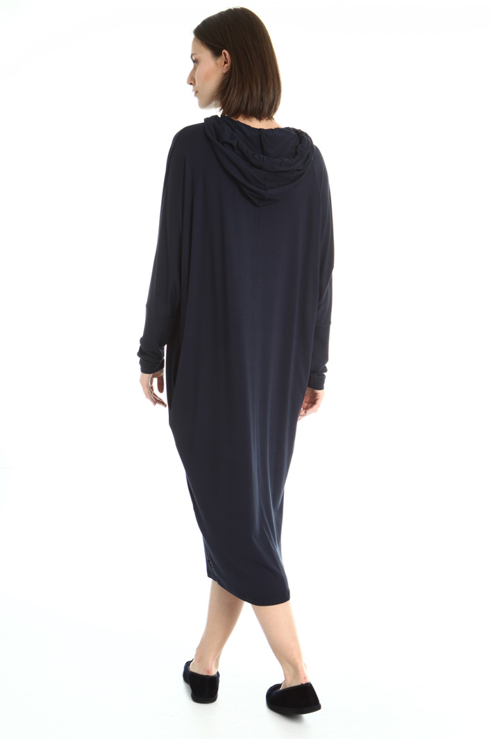 Hooded jersey dress Intrend Hooded jersey dress Intrend