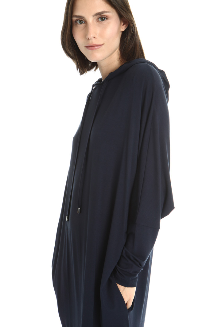 Hooded jersey dress Intrend Hooded jersey dress Intrend