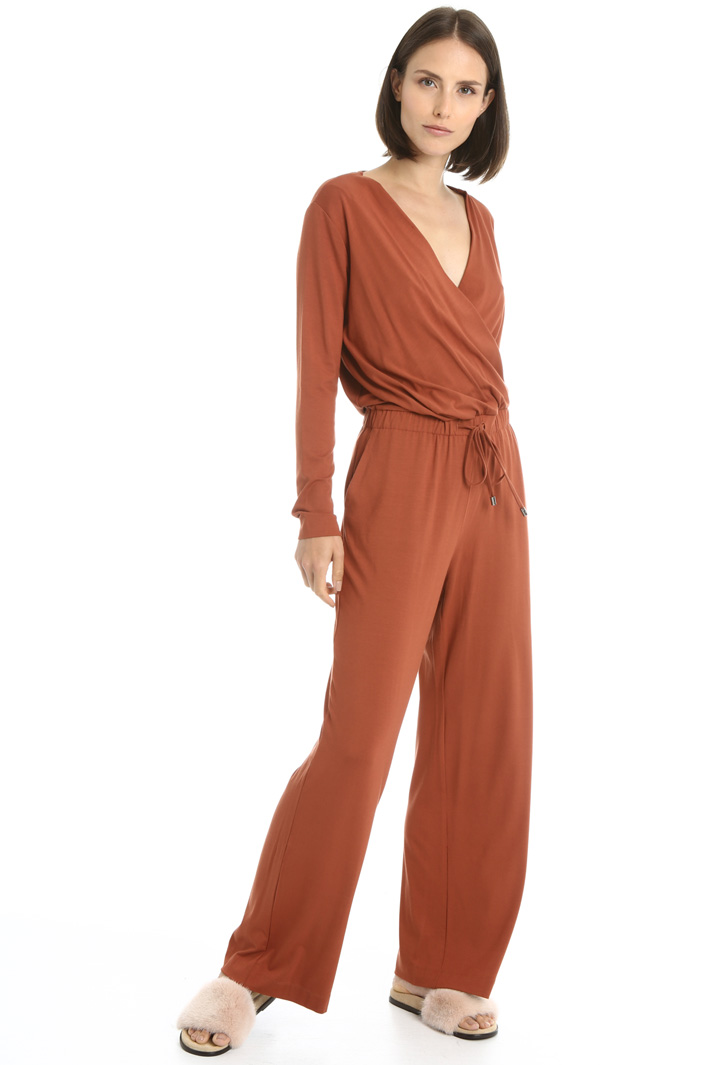 Stretch jersey jumpsuit Intrend Stretch jersey jumpsuit Intrend