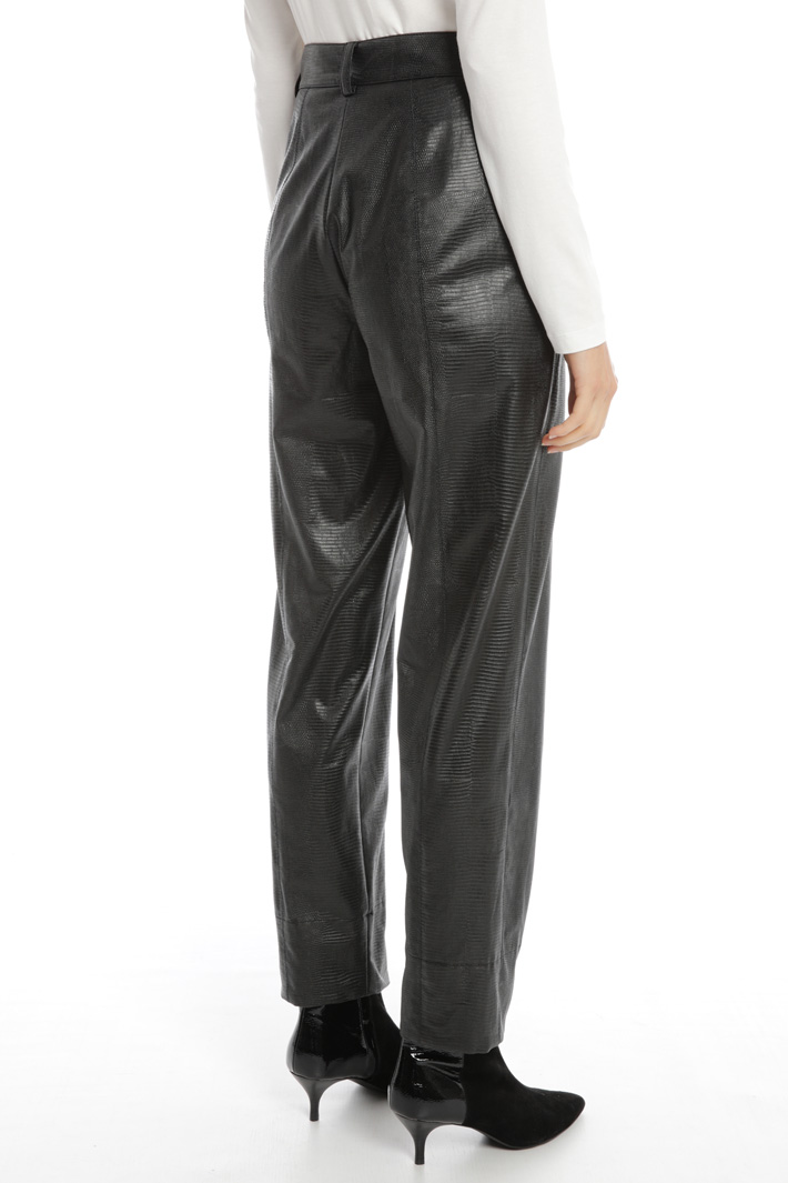 Reptile print trousers Intrend Reptile print trousers Intrend