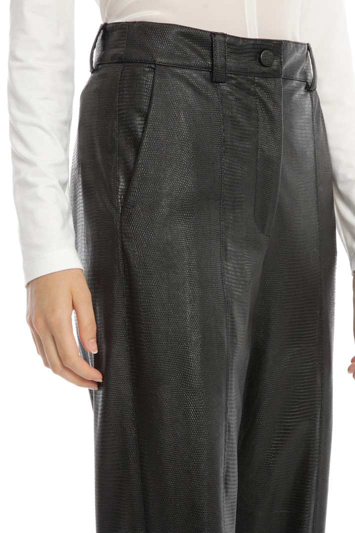 Reptile print trousers Intrend Reptile print trousers Intrend