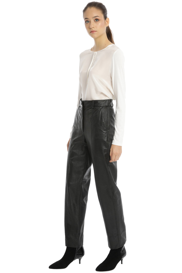 Reptile print trousers Intrend Reptile print trousers Intrend