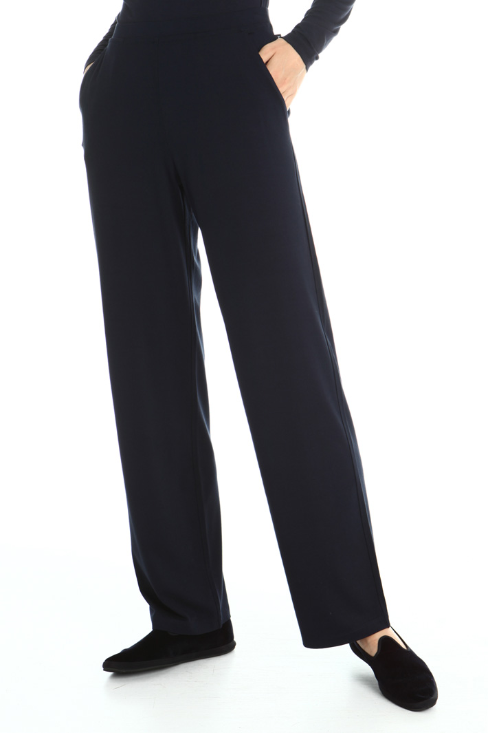 Jersey palazzo trousers Intrend Jersey palazzo trousers Intrend