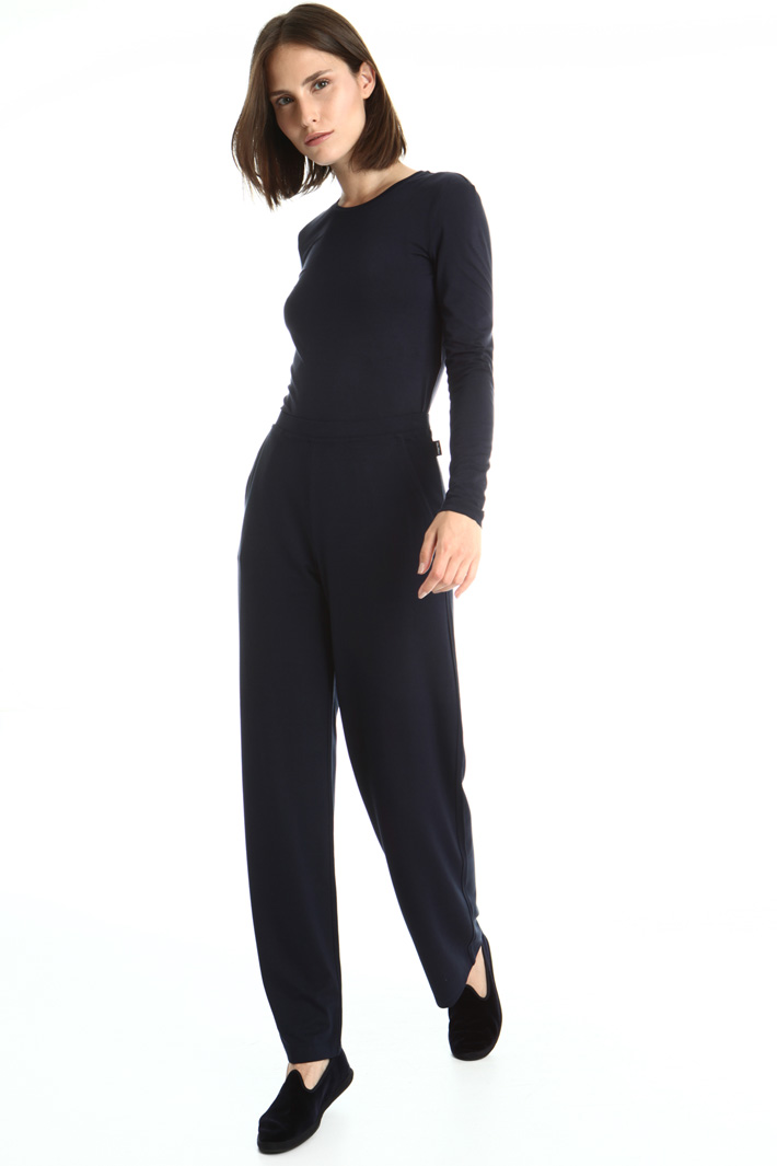 Jersey palazzo trousers Intrend Jersey palazzo trousers Intrend
