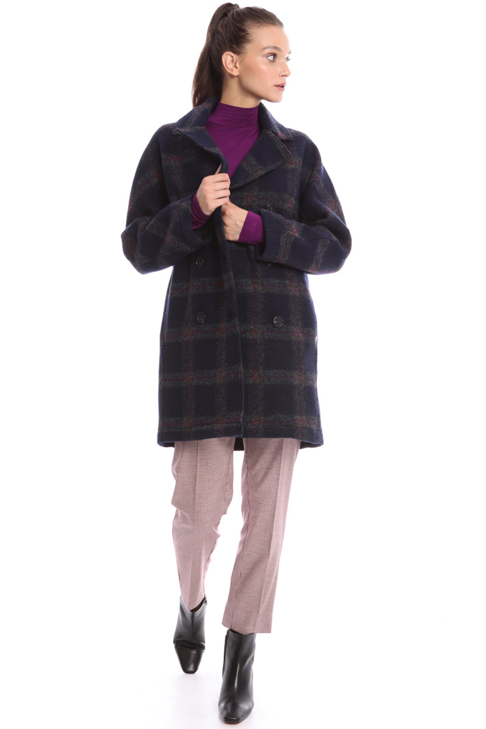 Checked coat Intrend Checked coat Intrend