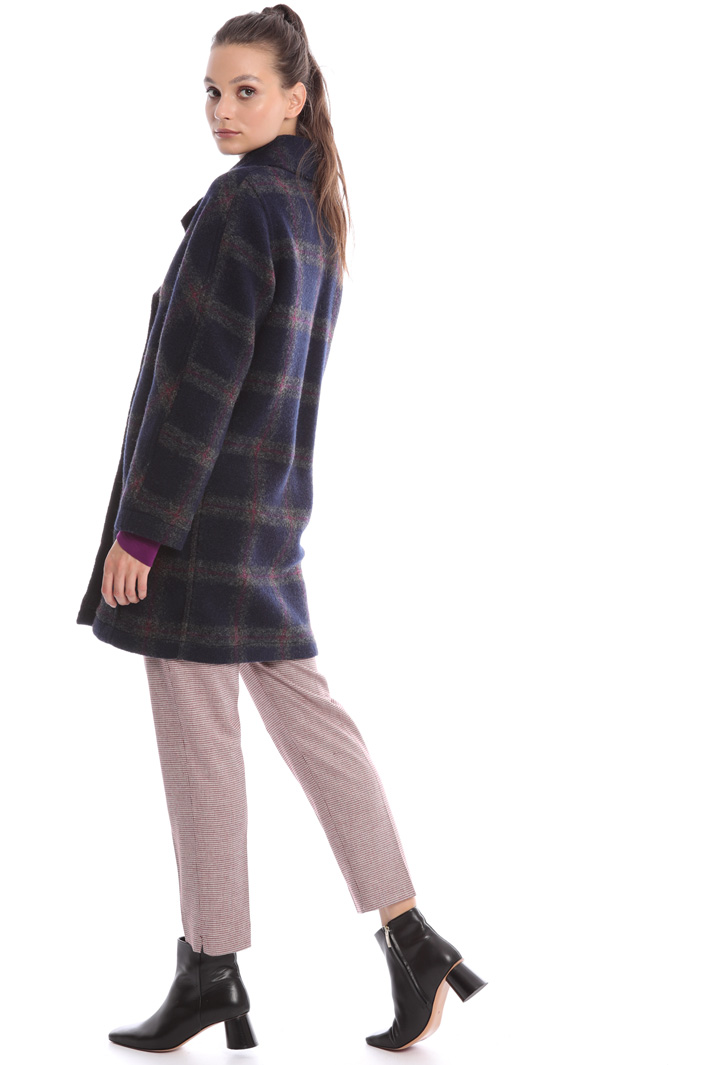 Checked coat Intrend Checked coat Intrend