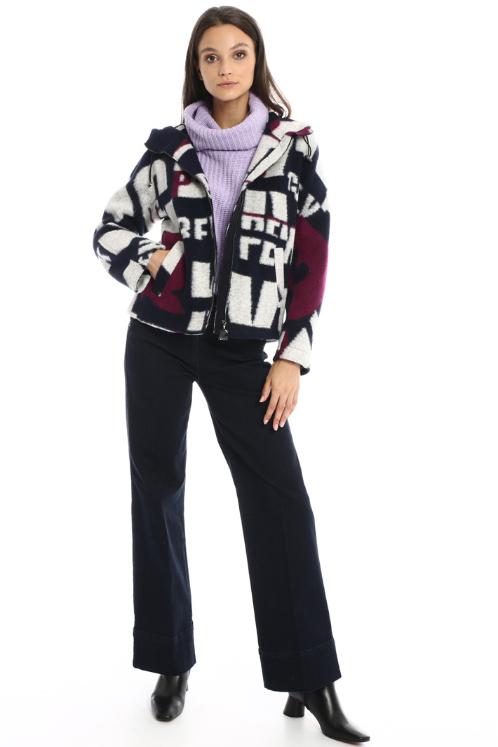 Boiled wool jacket Intrend Boiled wool jacket Intrend