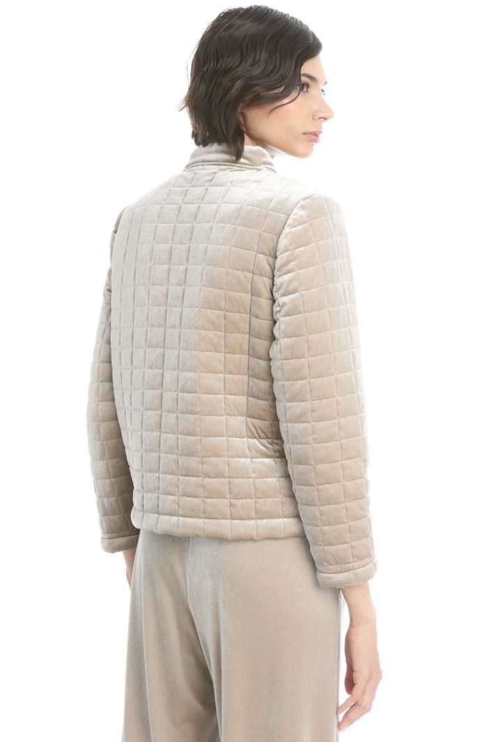 Quilted velvet jacket Intrend Quilted velvet jacket Intrend