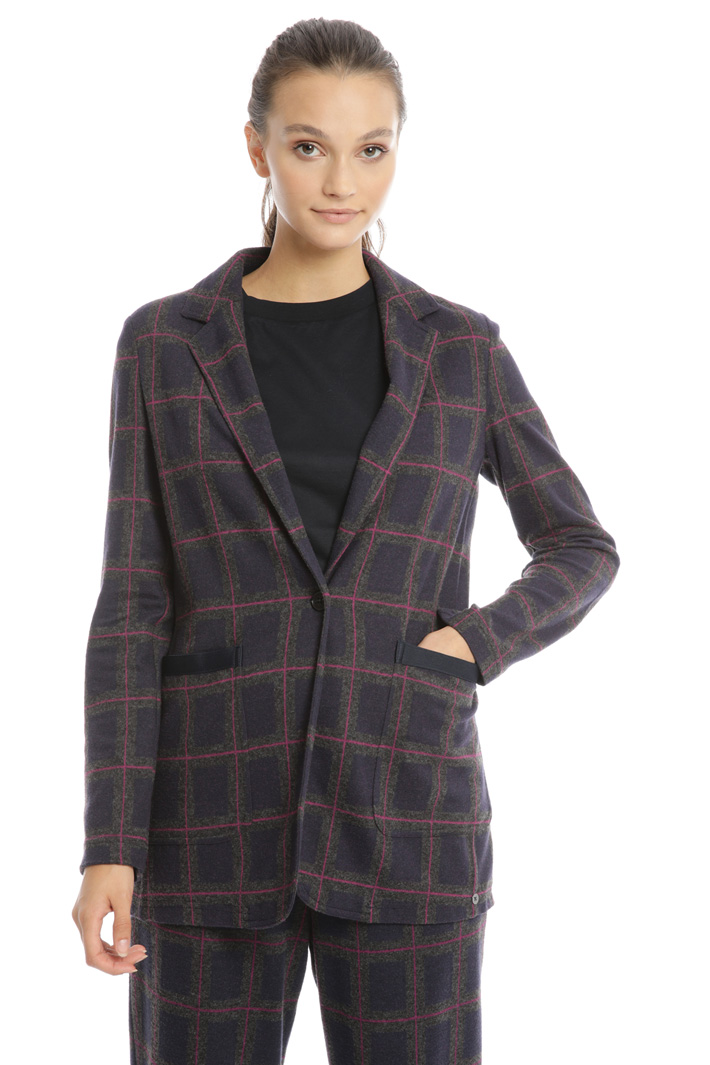 Jacquard jersey blazer Intrend Jacquard jersey blazer Intrend