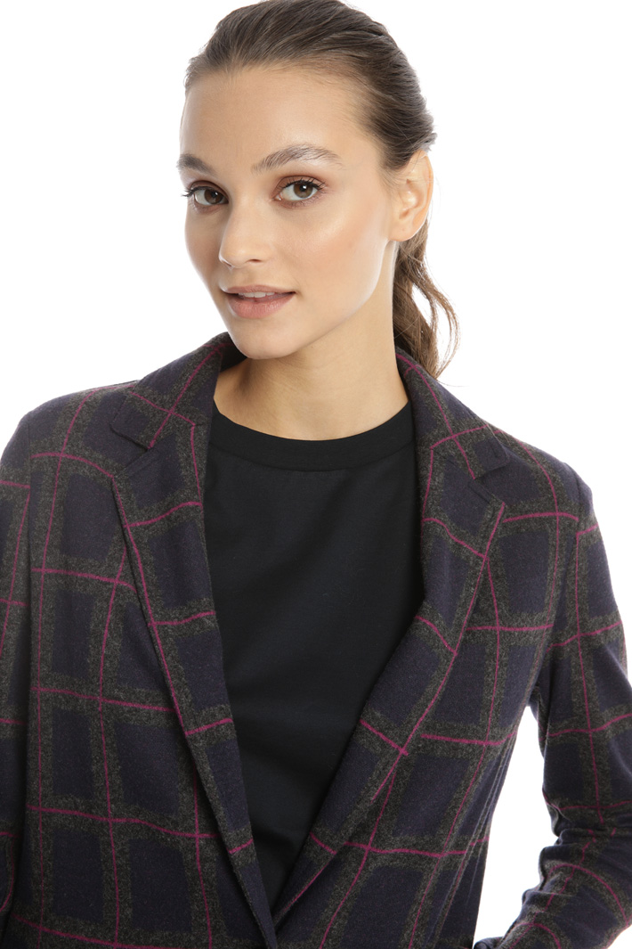 Jacquard jersey blazer Intrend Jacquard jersey blazer Intrend