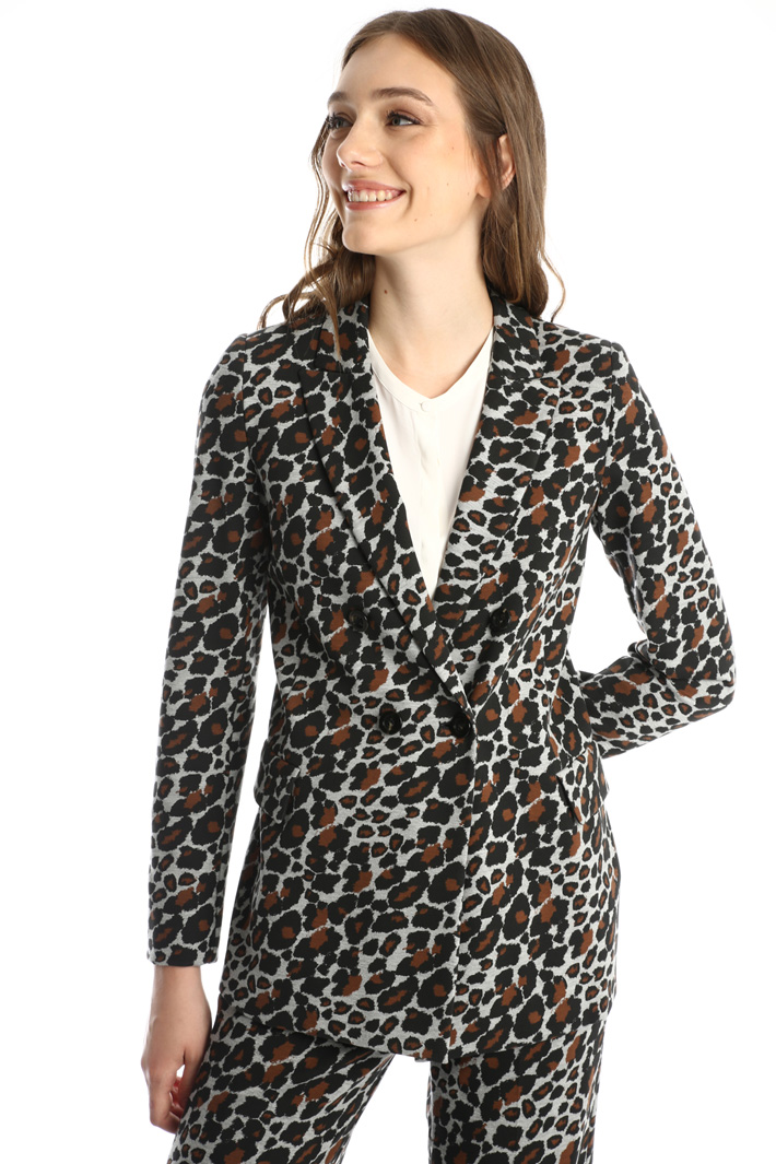 Patterned blazer Intrend Patterned blazer Intrend