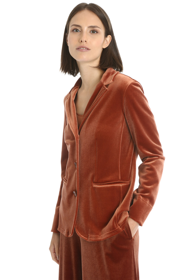 Velvet jersey blazer Intrend Velvet jersey blazer Intrend