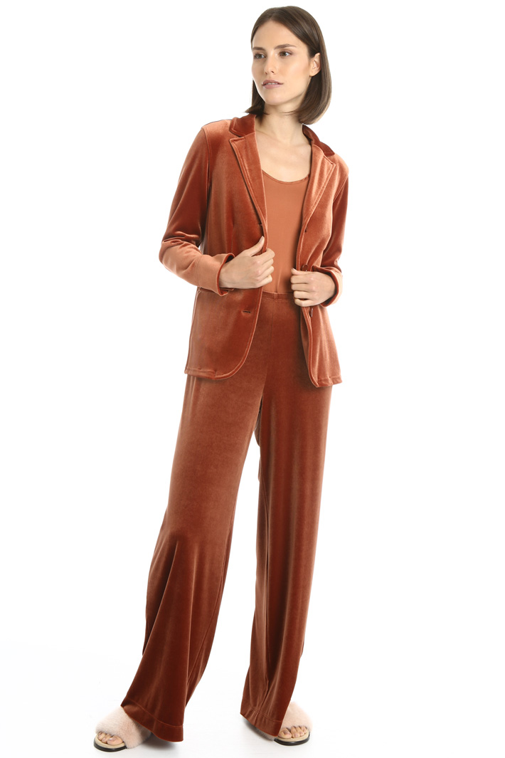 Velvet jersey blazer Intrend Velvet jersey blazer Intrend