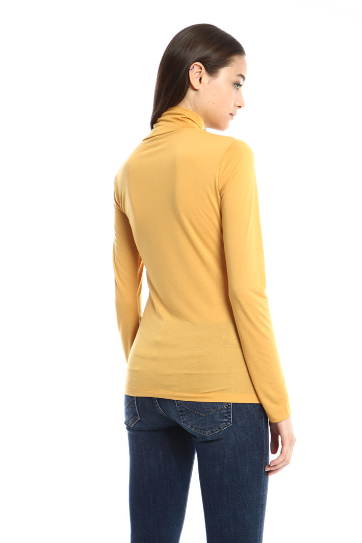 Jersey turtleneck top Intrend Jersey turtleneck top Intrend