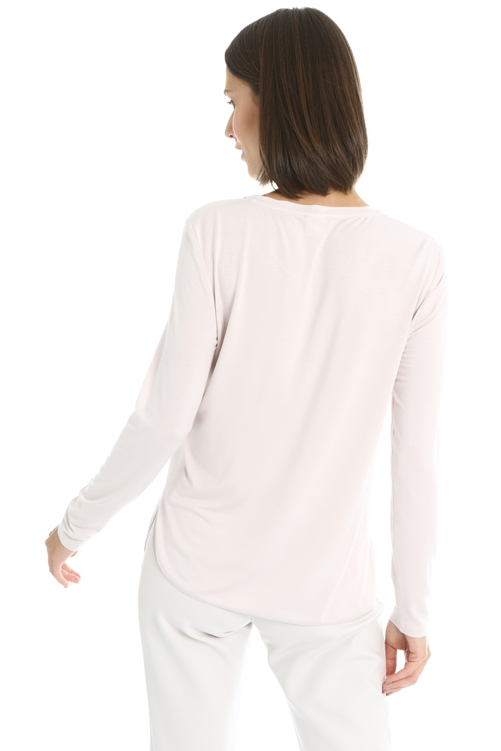 Jersey and silk T-shirt Intrend Jersey and silk T-shirt Intrend