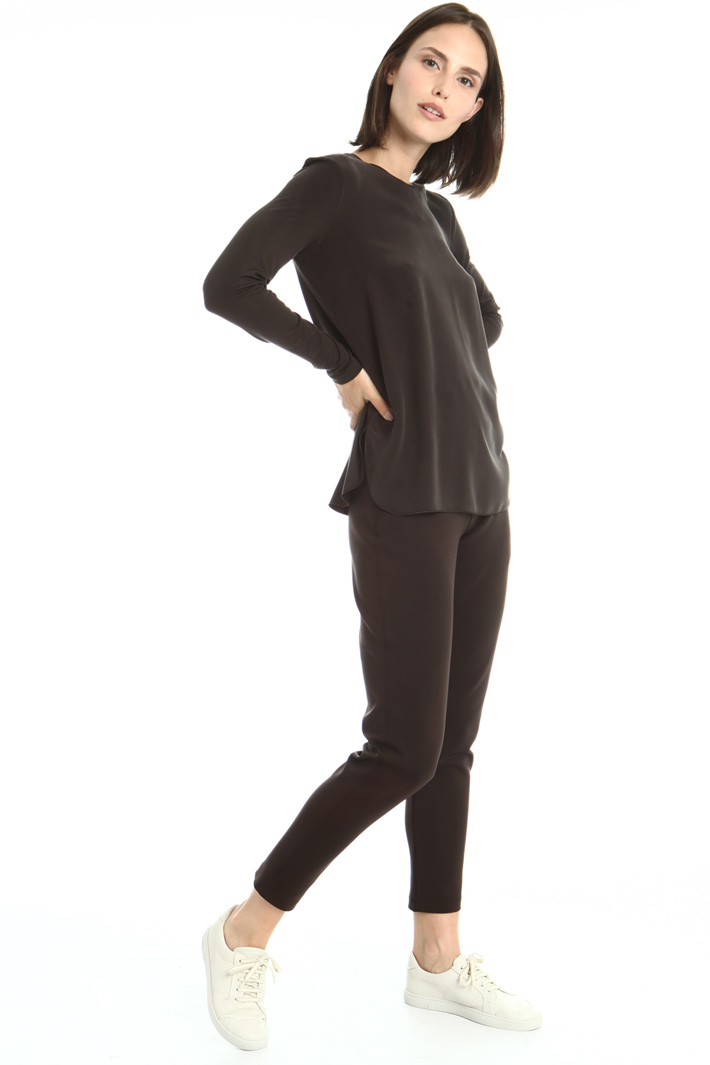 Jersey and silk T-shirt Intrend Jersey and silk T-shirt Intrend