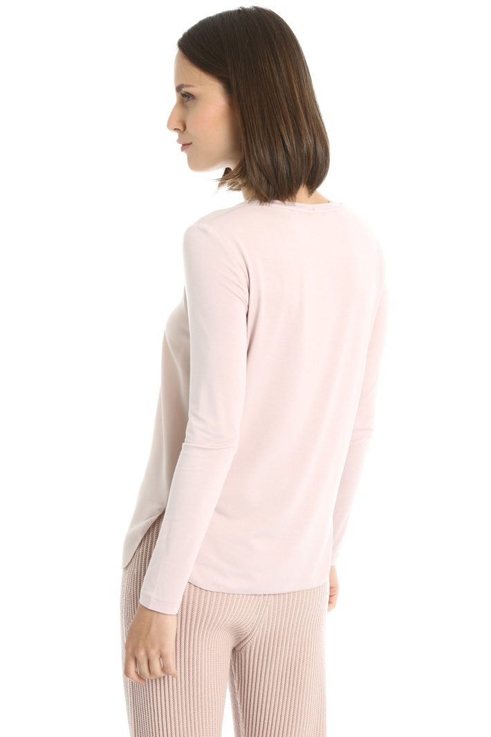 Jersey and silk T-shirt Intrend Jersey and silk T-shirt Intrend