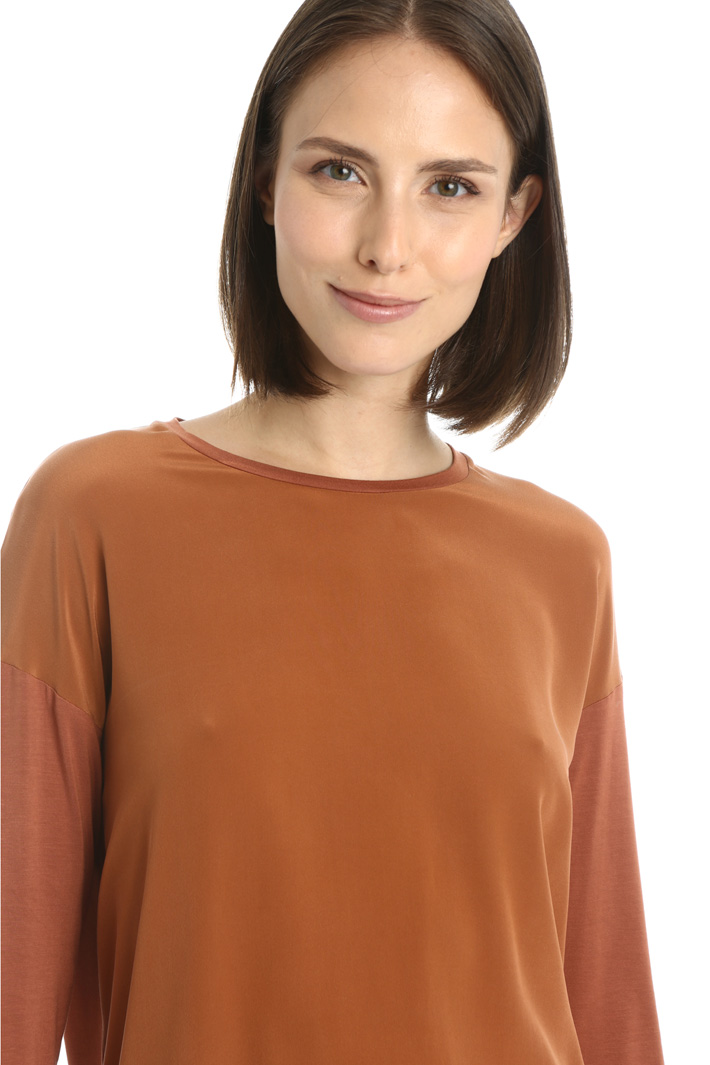 Jersey and silk top Intrend Jersey and silk top Intrend