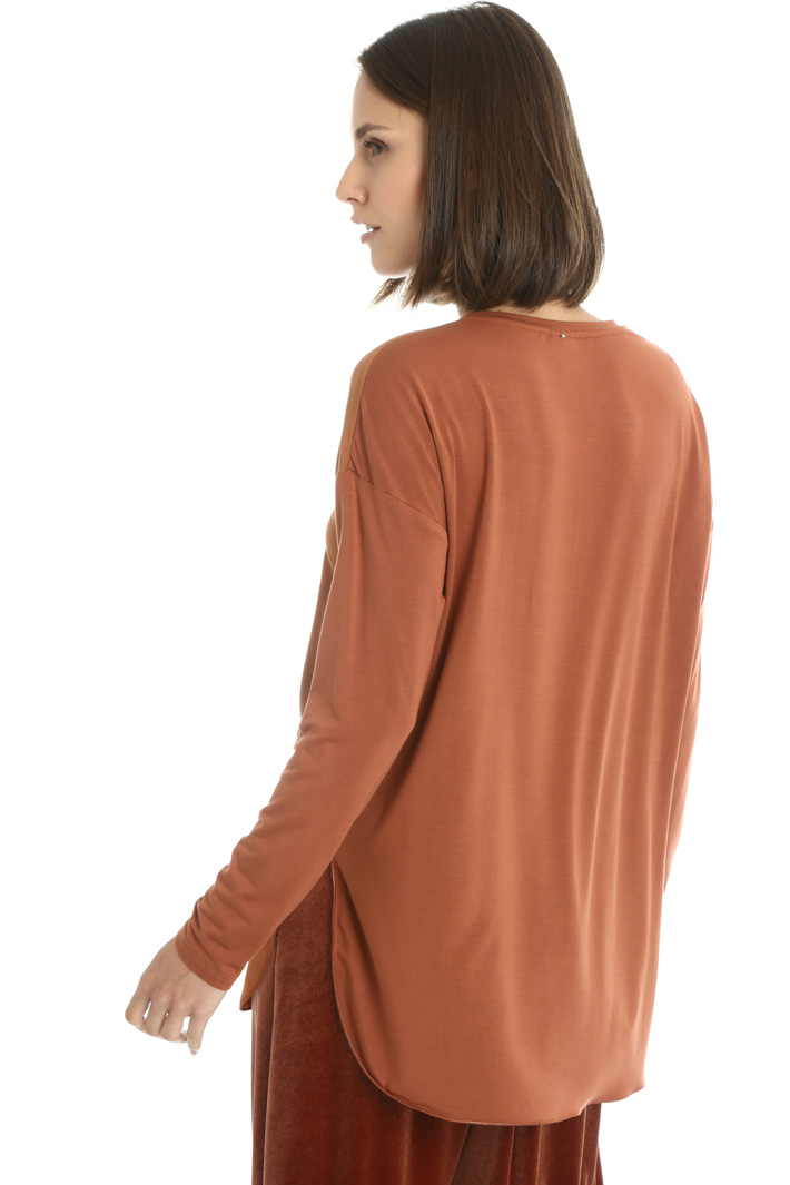 Jersey and silk top Intrend Jersey and silk top Intrend