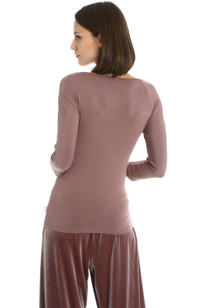 Semi-fitted jersey top Intrend Semi-fitted jersey top Intrend