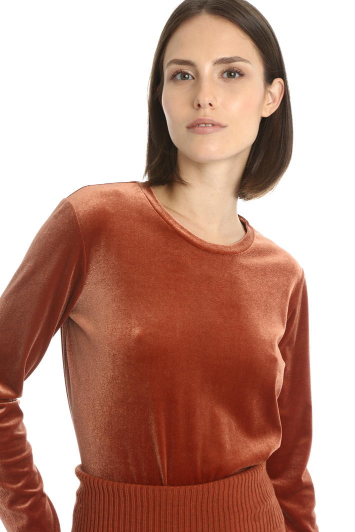 Velvet T-shirt Intrend Velvet T-shirt Intrend