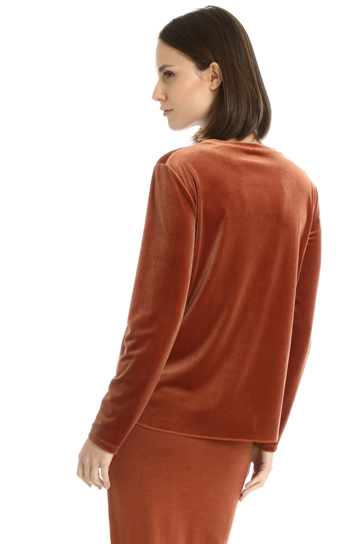 Velvet T-shirt Intrend Velvet T-shirt Intrend