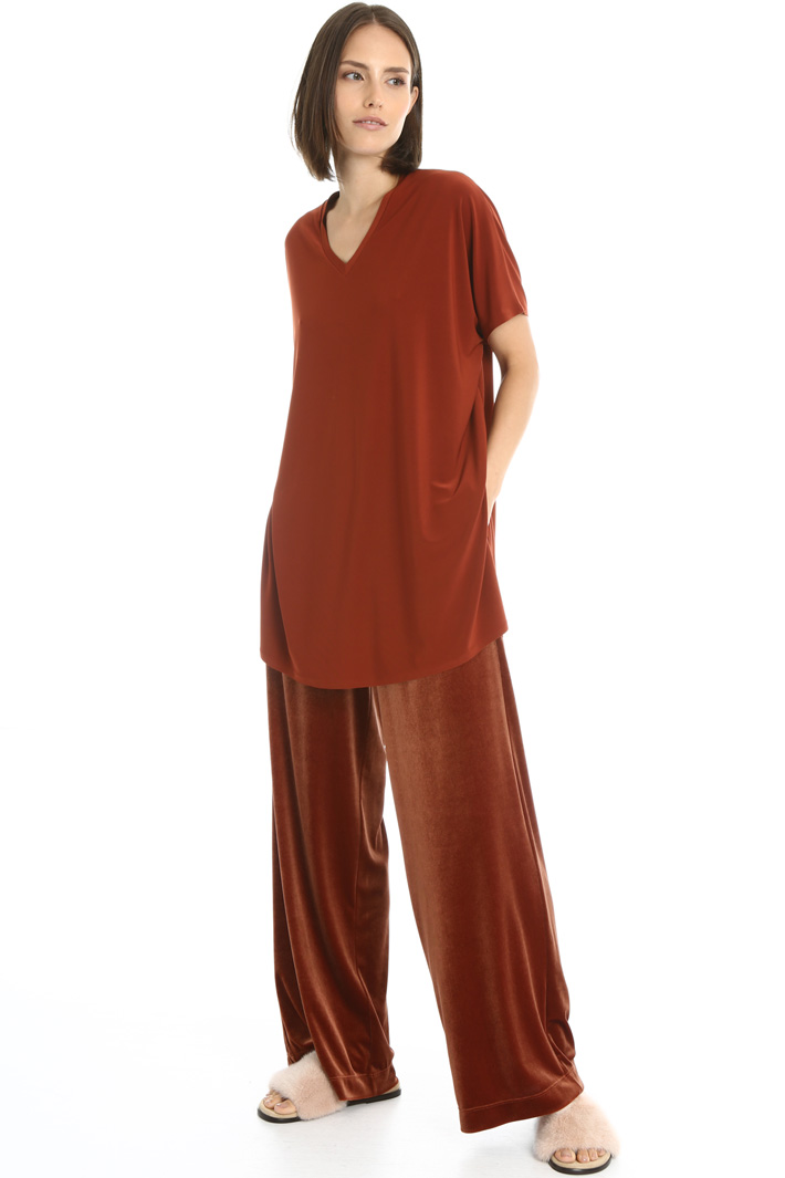 Jersey tunic with slits Intrend Jersey tunic with slits Intrend