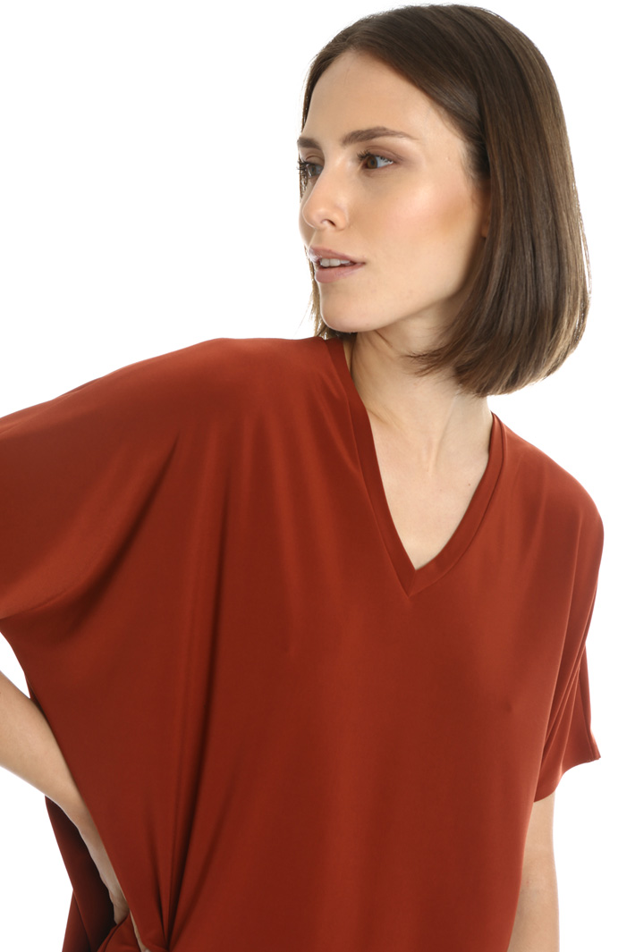 Jersey tunic with slits Intrend Jersey tunic with slits Intrend
