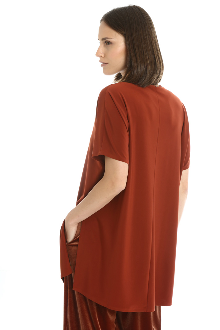 Jersey tunic with slits Intrend Jersey tunic with slits Intrend