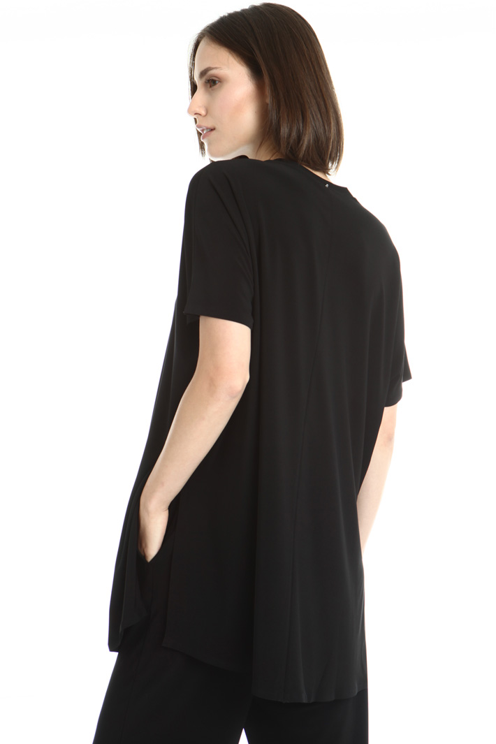 Jersey tunic with slits Intrend Jersey tunic with slits Intrend