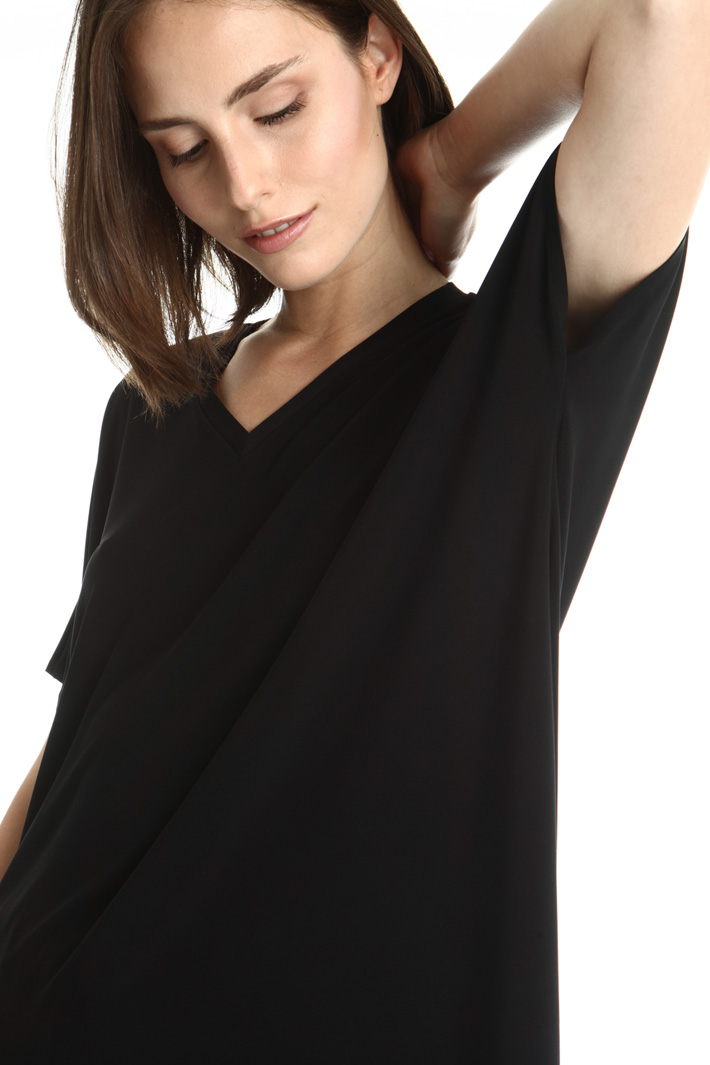 Jersey tunic with slits Intrend Jersey tunic with slits Intrend