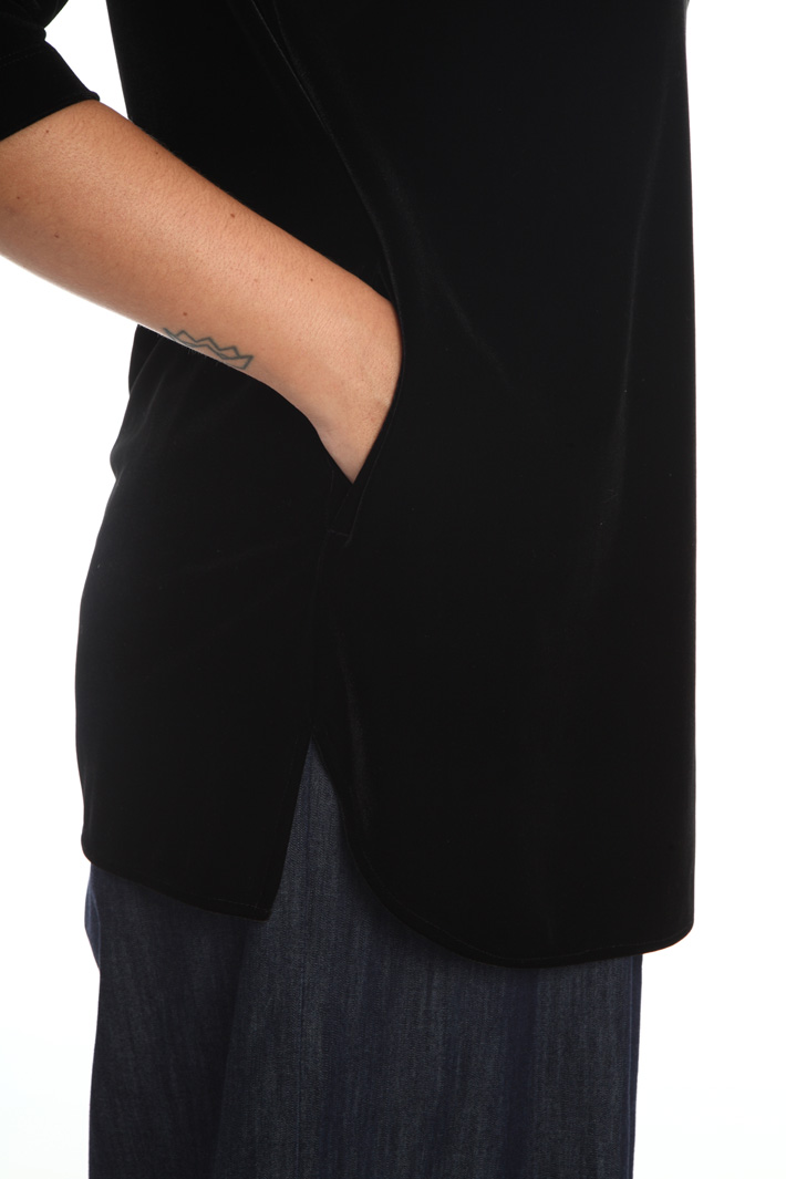 Velvet jersey tunic Intrend Velvet jersey tunic Intrend