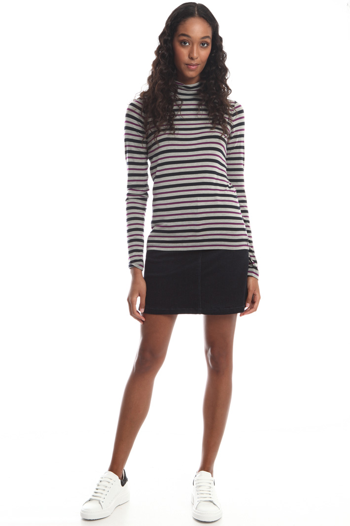 Turtleneck cotton T-shirt Intrend Turtleneck cotton T-shirt Intrend