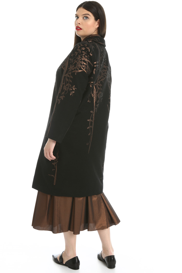 Jacquard wool coat Intrend Jacquard wool coat Intrend