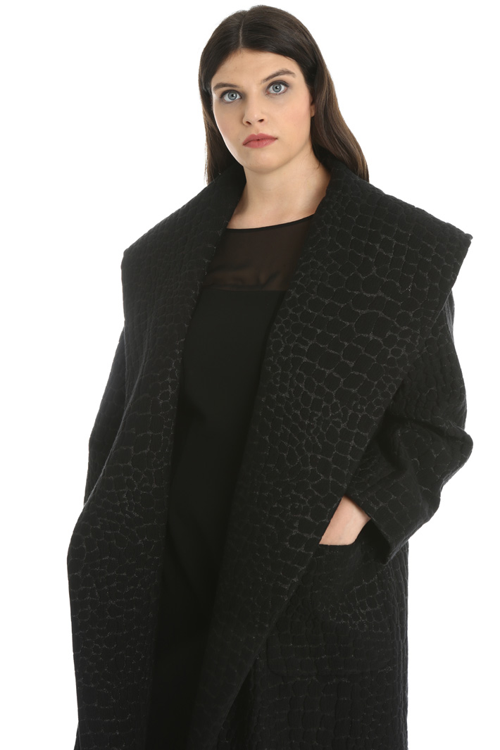 Lurex jacquard coat Intrend Lurex jacquard coat Intrend