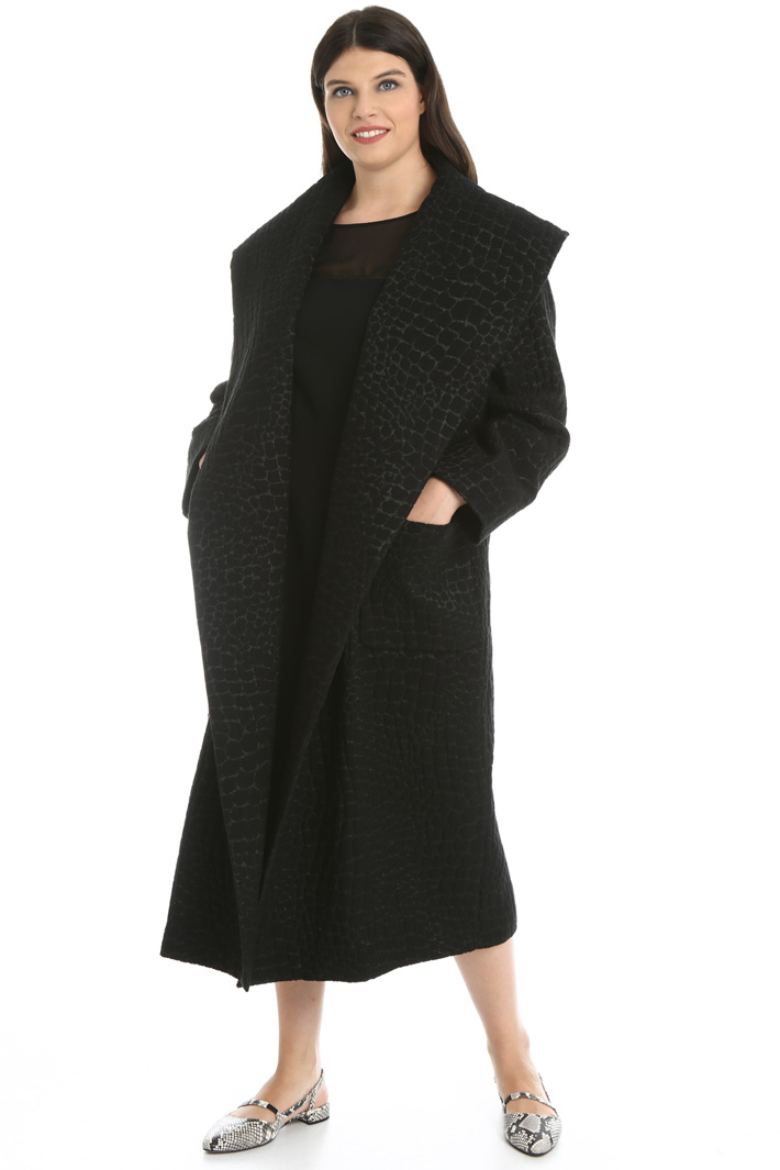 Lurex jacquard coat Intrend Lurex jacquard coat Intrend