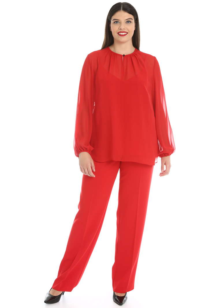 Silk georgette blouse Intrend Silk georgette blouse Intrend