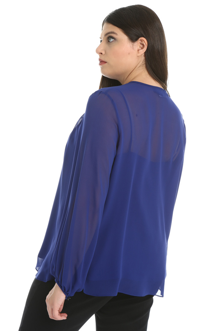 Silk georgette blouse Intrend Silk georgette blouse Intrend