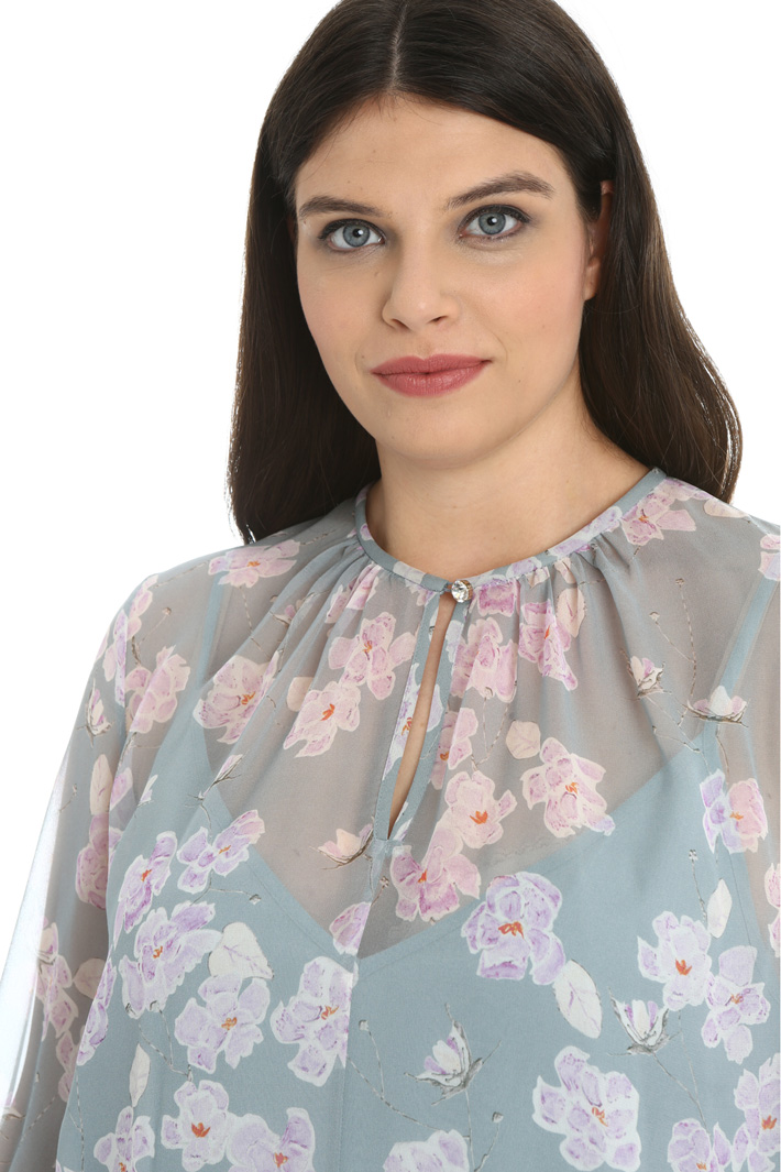 Georgette silk tunic Intrend Georgette silk tunic Intrend