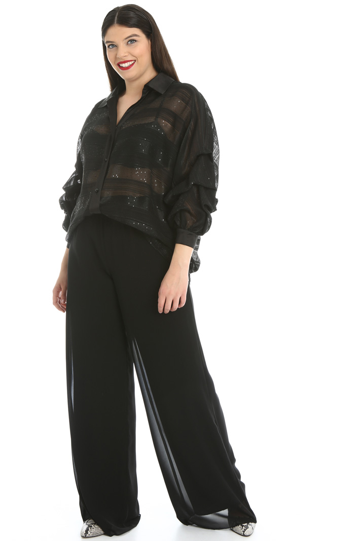 Shirt in organza jacquard Intrend Shirt in organza jacquard Intrend