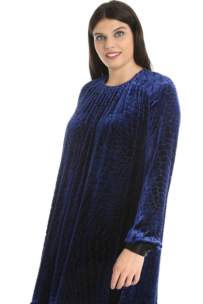 Velvet dévoré dress Intrend Velvet dévoré dress Intrend