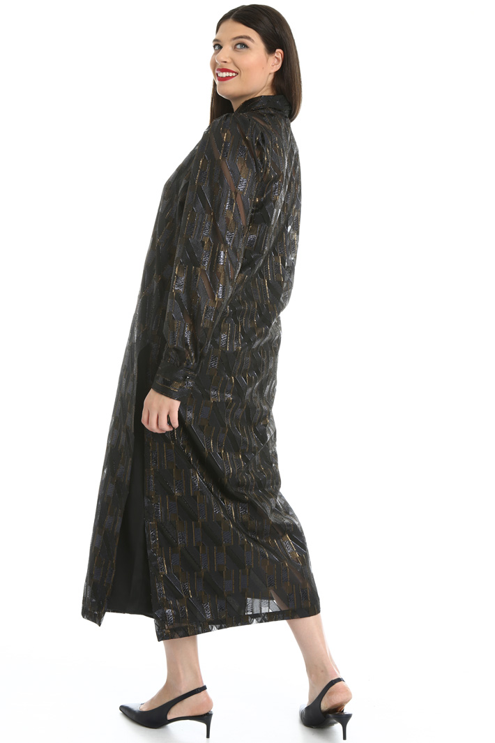 Lamé organza dress Intrend Lamé organza dress Intrend
