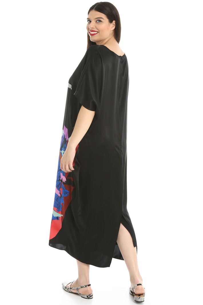 Printed silk dress Intrend Printed silk dress Intrend