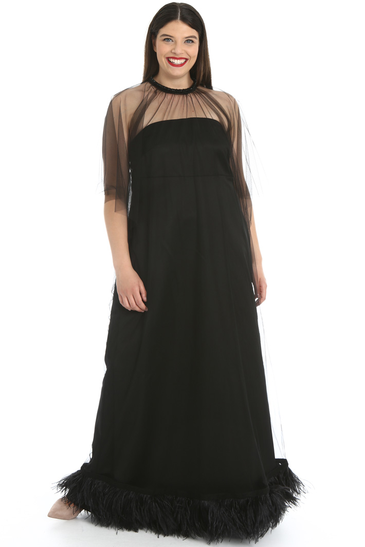 Tulle and duchesse dress Intrend Tulle and duchesse dress Intrend