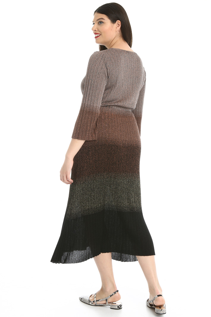 Lamé knit dress Intrend Lamé knit dress Intrend
