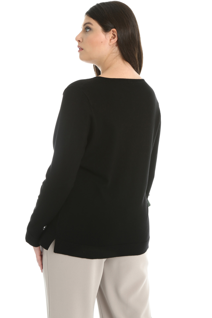Embroidered viscose sweater Intrend Embroidered viscose sweater Intrend