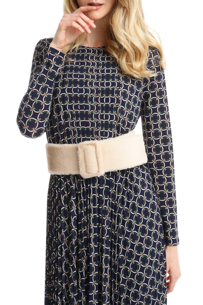Wide plush belt Intrend Wide plush belt Intrend