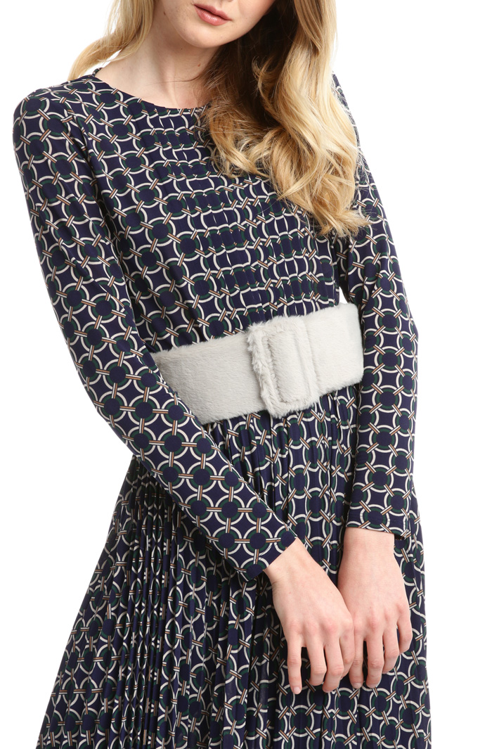 Wide plush belt Intrend Wide plush belt Intrend