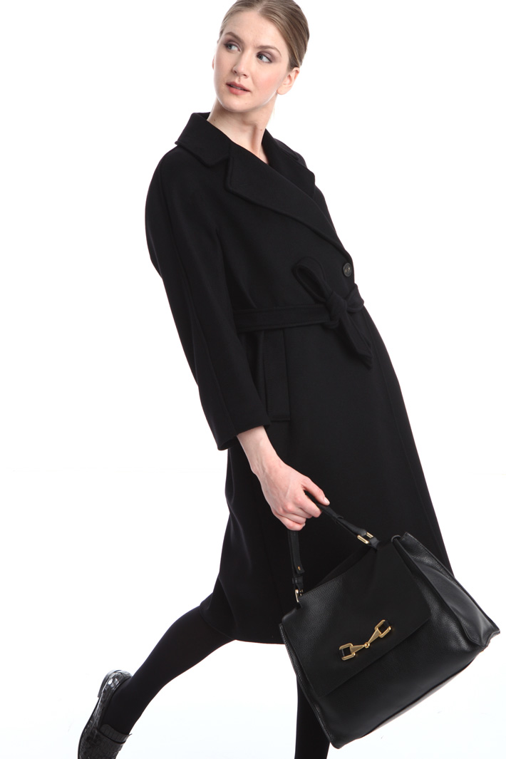 Leather hand bag Intrend Leather hand bag Intrend