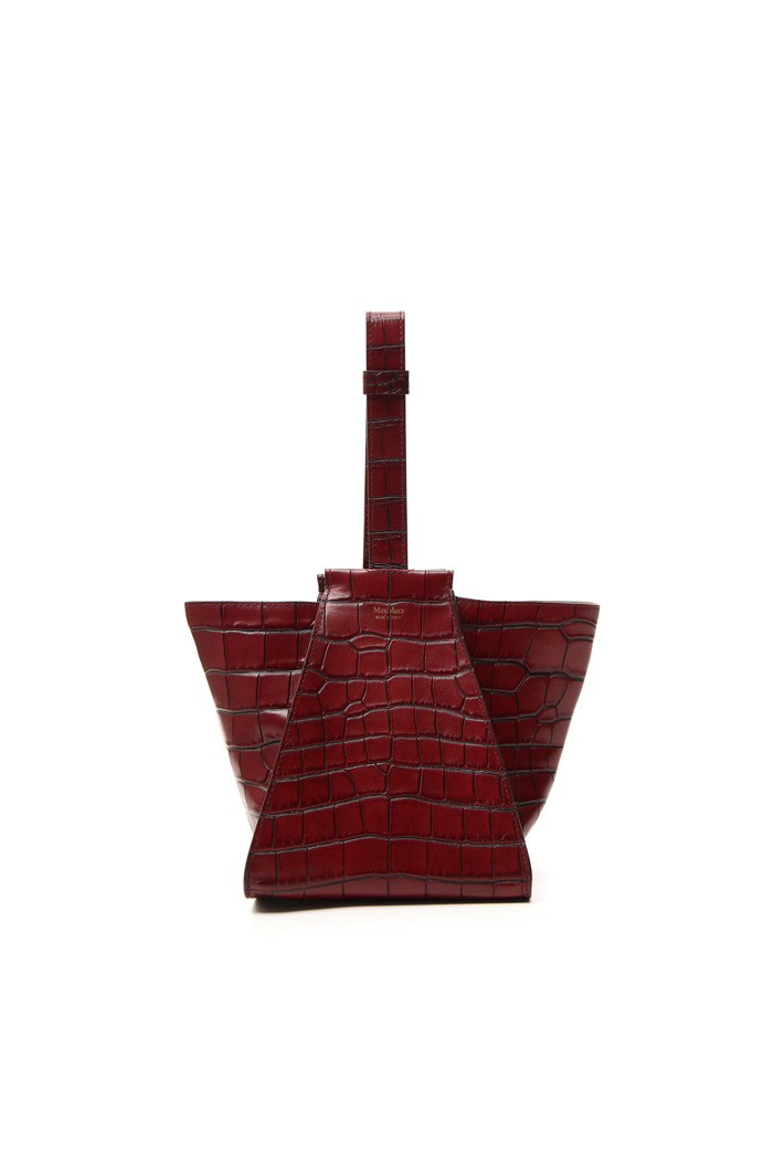 Crocodile print leather bag Intrend Crocodile print leather bag Intrend